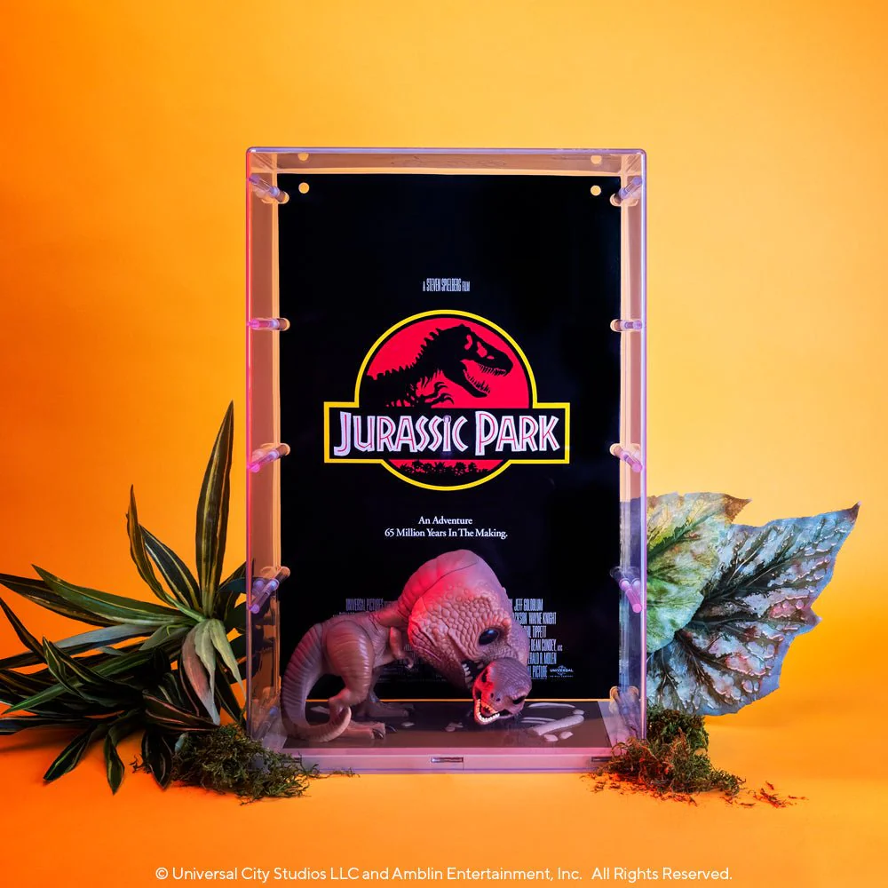 Funko Pop! Movie Poster: Jurassic Park - Tyrannosaurus Rex and Velociraptor - Image 3