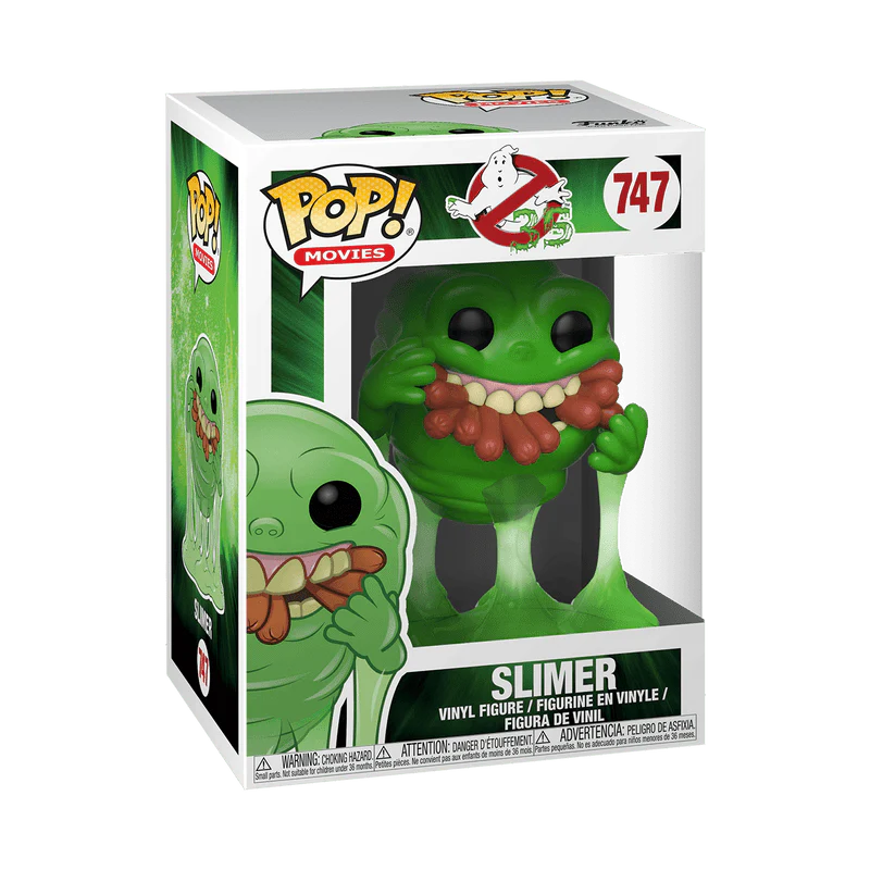 Funko Pop! Movies: 35th Anniversary The Ghostbusters - Slimer with Hot Dogs #747 - Image 2