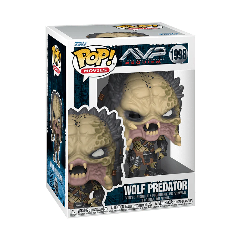 Funko Pop! Movies: Aliens vs. Predator: Requiem - Wolf Predator #1998 - Image 2