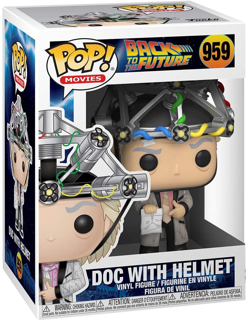 Funko Pop! Movies: Back to the Future - Doc with Helmet #959 - Image 2