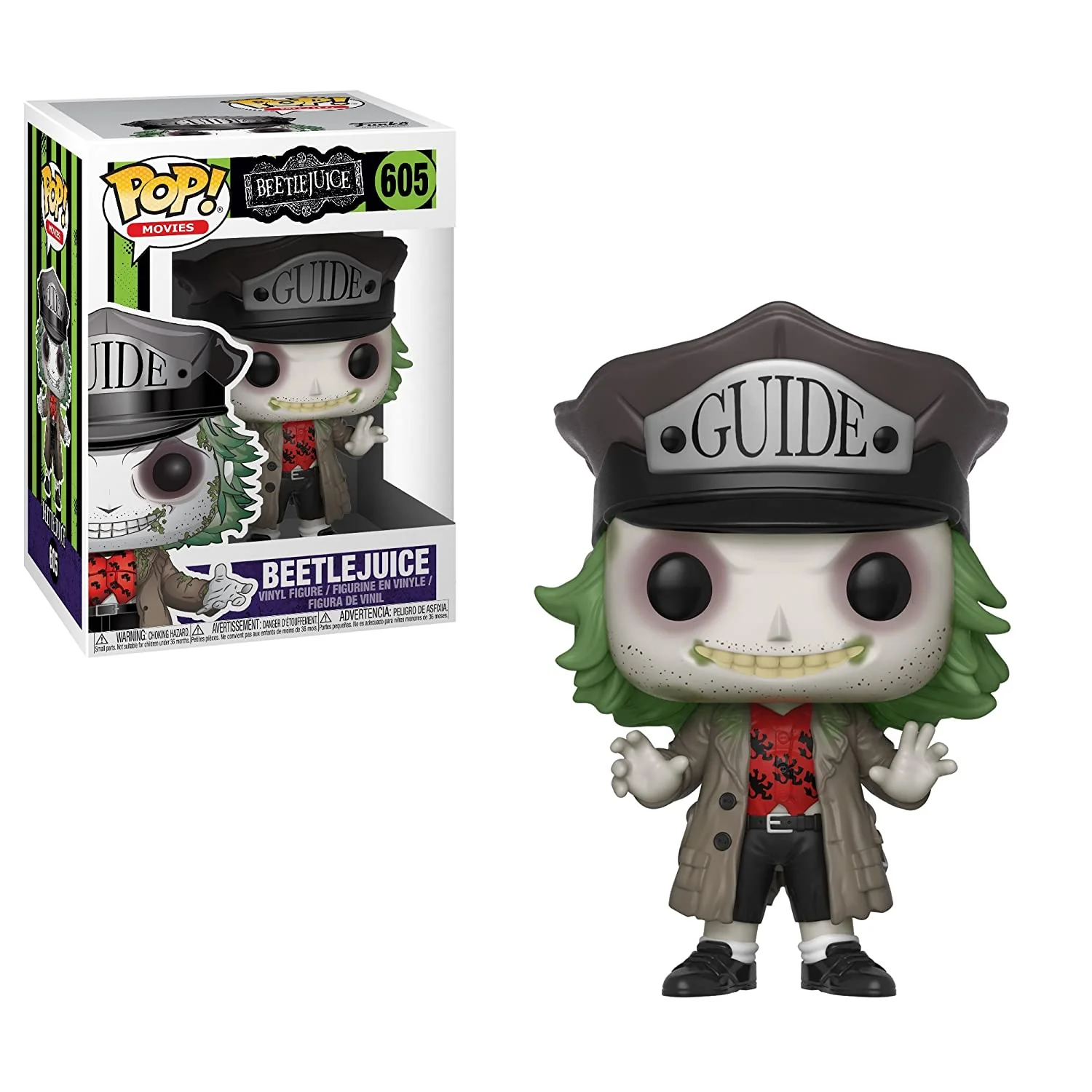 Funko Pop! Movies Beetlejuice - Beetlejuice with Hat - Image 1