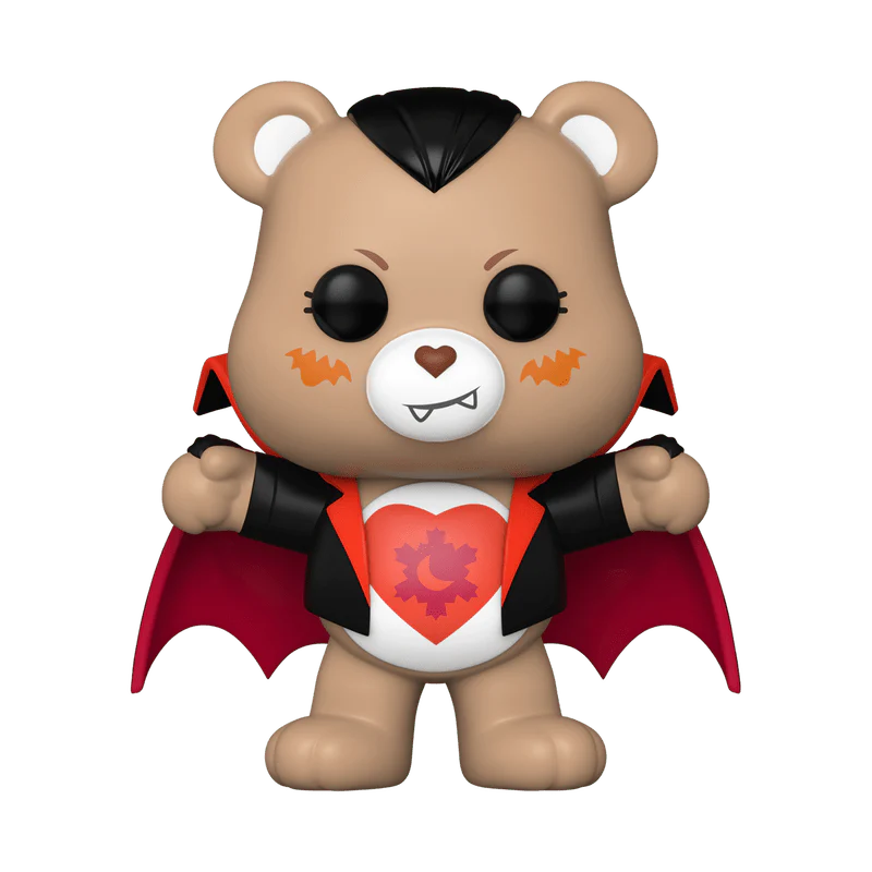 Funko Pop! Movies: Care Bears x Universal Monsters - Tenderheart Bear as Dracula #1629 - Image 1