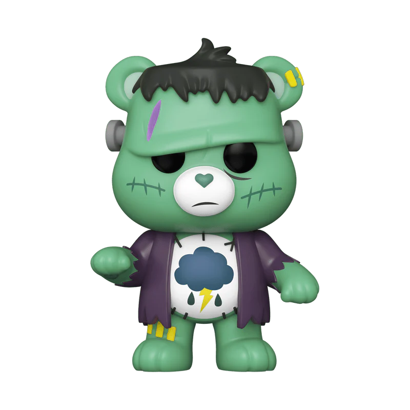 Funko Pop! Movies: Care Bears x Universal Monsters - Grumpy Bear as Frankenstein #1627 - Image 1