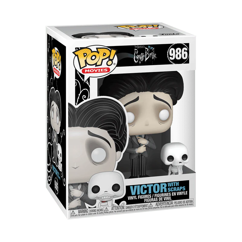 Funko Pop! Movies: Corpse Bride - Victor with Scraps - Image 2