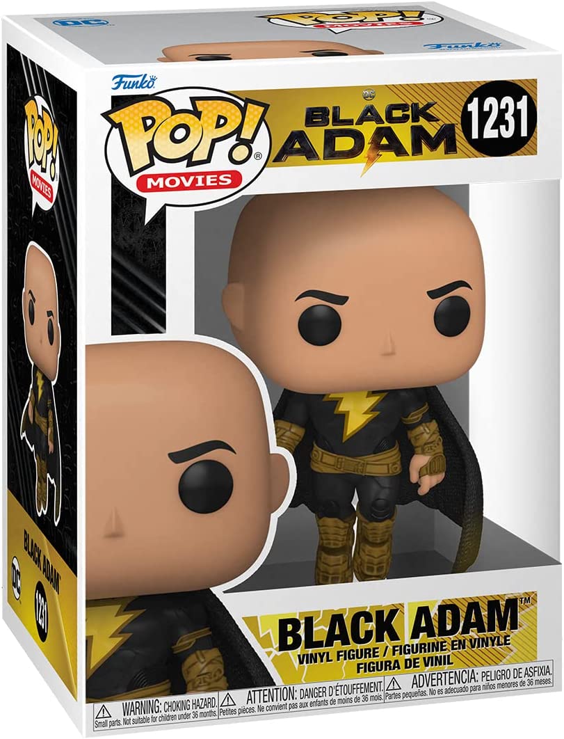 Funko Pop! Movies: Black Adam - Black Adam Flying with Cape #1231 - Image 2