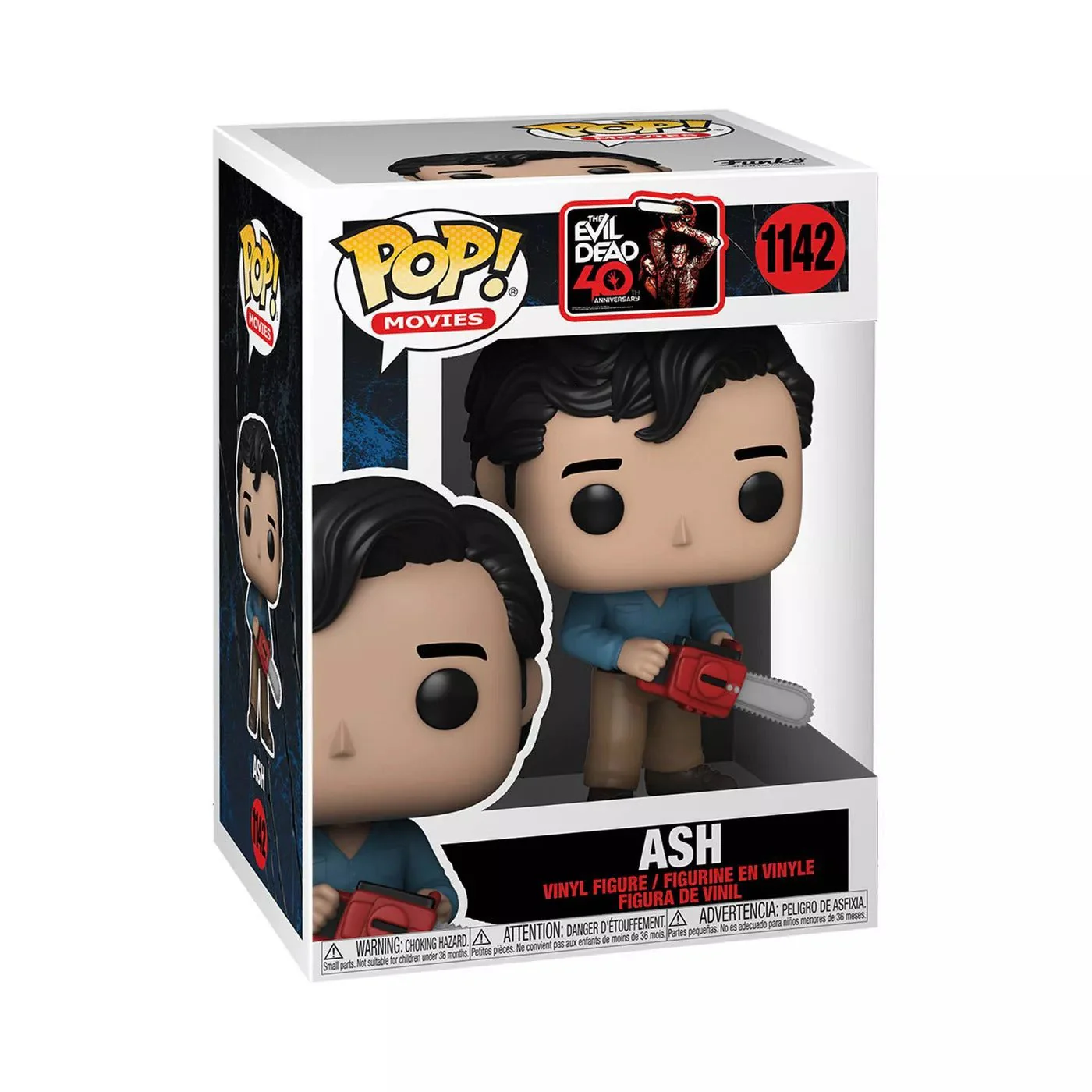 Funko Pop! Movies: The Evil Dead 40th Anniversary - Ash #1142 - Image 2