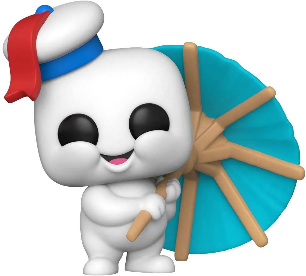 Funko Pop! Movies: Ghostbusters Afterlife - Mini Puft with Cocktail Umbrella #934 - Image 1
