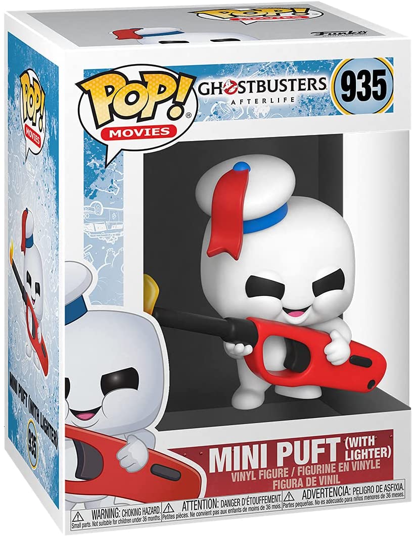 Funko Pop! Movies: Ghostbusters Afterlife - Mini Puft with Light Vinyl Figure - Image 1