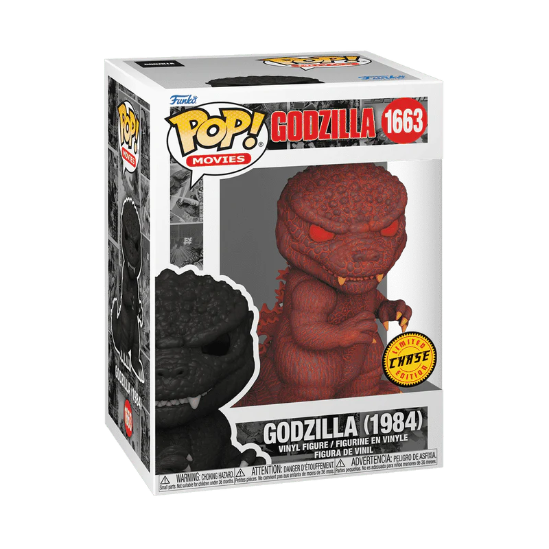 Funko Pop! Movies: Godzilla - Godzilla 1984 Fire Damage Chase #1663 - Image 2