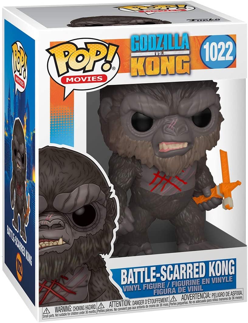 Funko Pop! Movies: Godzilla vs. Kong - Battle-Scarred Kong #1022 - Image 2