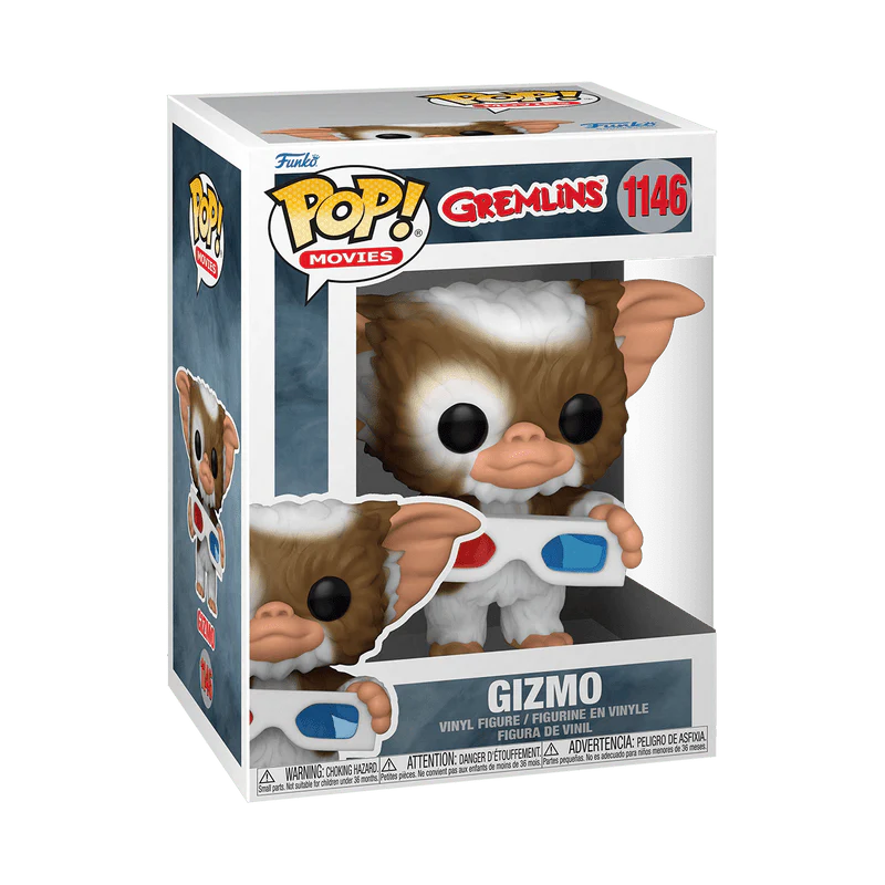 Funko Pop! Movies: Gremlins - Gizmo with 3D Glasses #1146 - Image 2