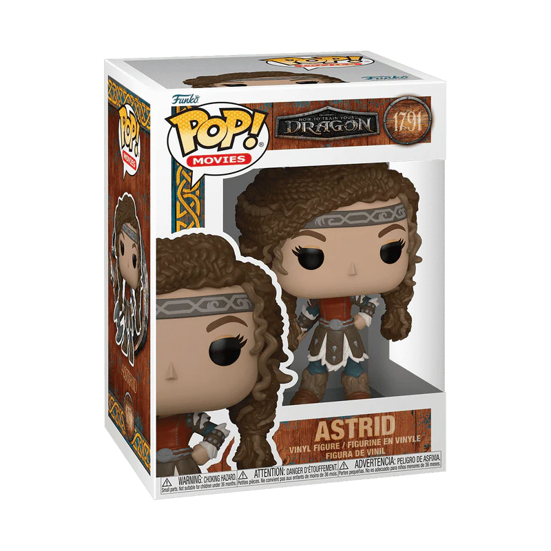 Funko Pop! Movies: How to Train Your Dragon Live Action - Astrid with Axe #1791 - Image 2