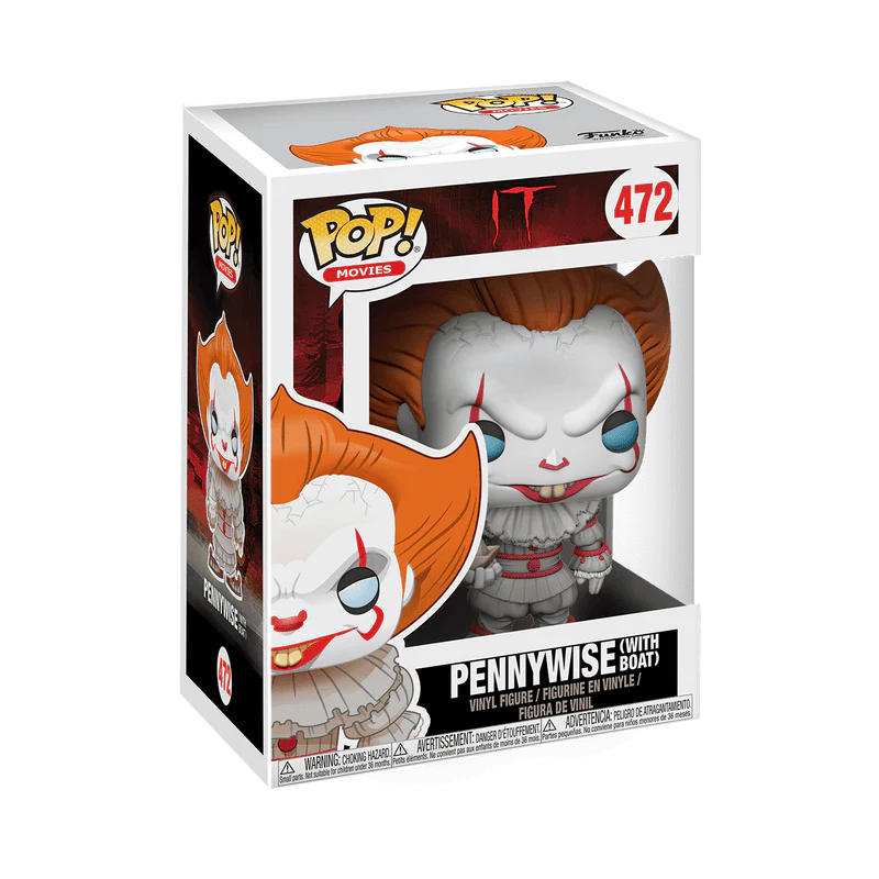 Funko Pop! Movies: IT - Pennywise with Boat #472 - Image 2