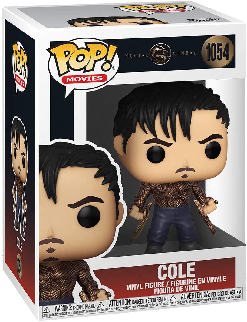 Funko Pop! Movies: Mortal Kombat - Cole Young Vinyl Figure - Image 2