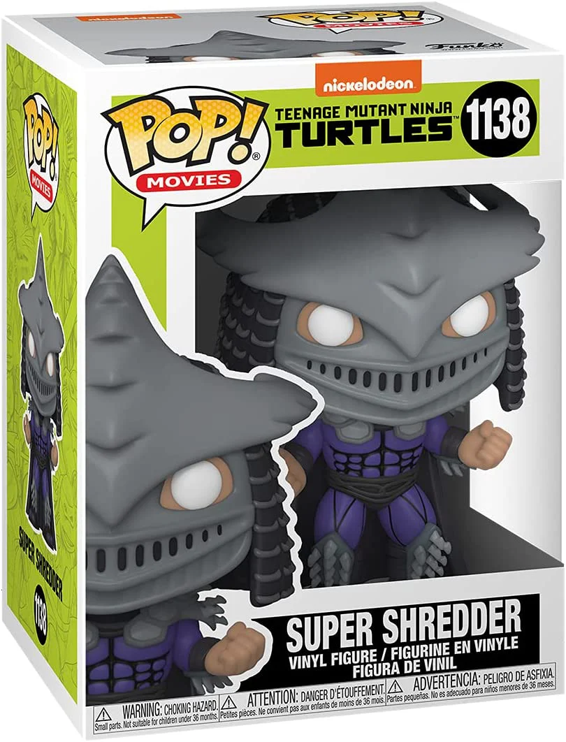 Funko Pop! Movies: Teenage Mutant Ninja Turtles: Secret of the Ooze - Super Shredder #1138 - Image 2