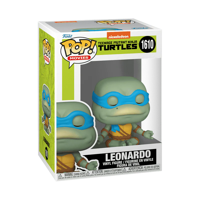 Funko Pop! Movies: Teenage Mutant Ninja Turtles - Leonardo Meditating #1610 - Image 2