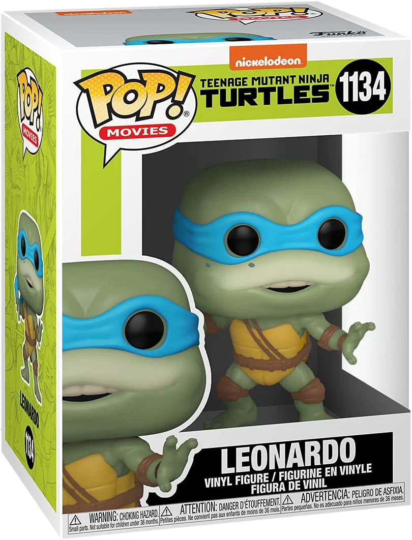 Funko Pop! Movies: Teenage Mutant Ninja Turtles: Secret of the Ooze - Leonardo #1134 - Image 2