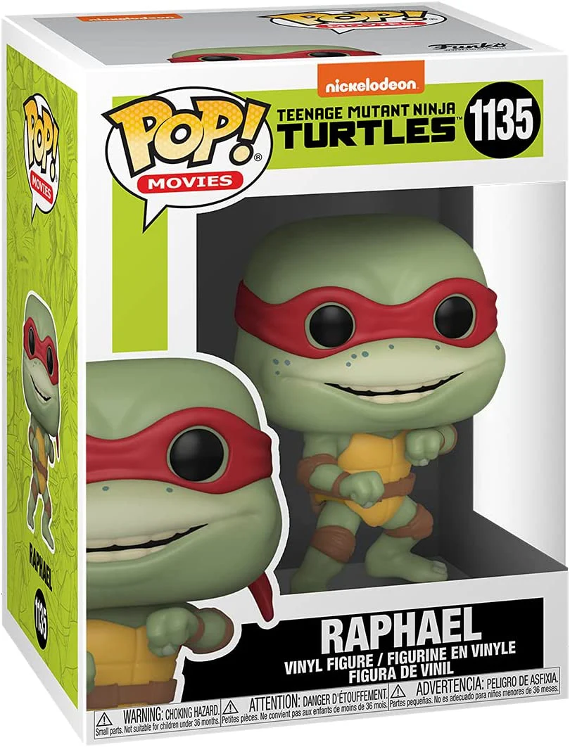 Funko Pop! Movies: Teenage Mutant Ninja Turtles: Secret of the Ooze - Raphael #1135 - Image 2