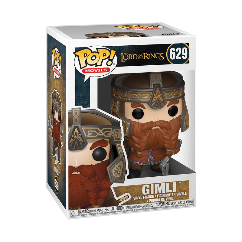 Funko Pop! Movies: The Lord of the Rings - Gimli #629 - Image 2