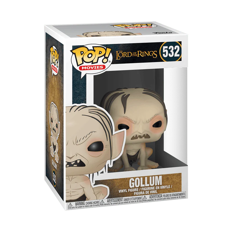 Funko Pop! Movies: The Lord of the Rings - Gollum #532 - Image 2