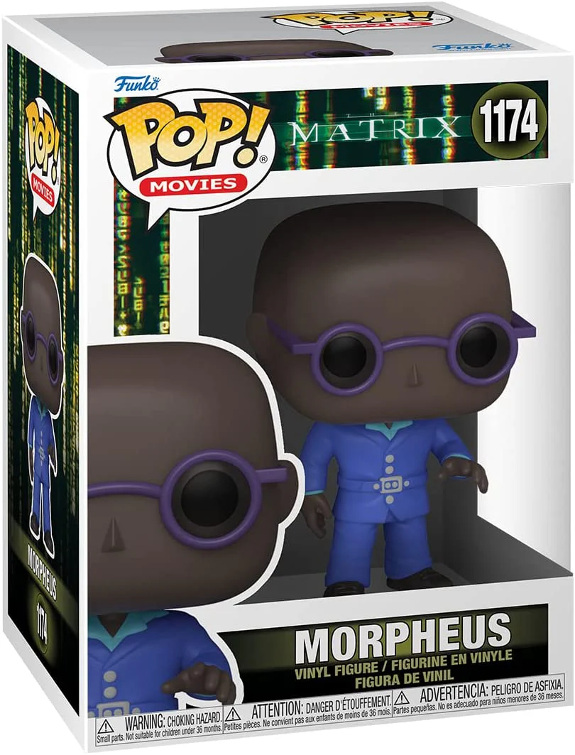 Funko Pop Movies - The Matrix - Morpheus Figure - Image 1