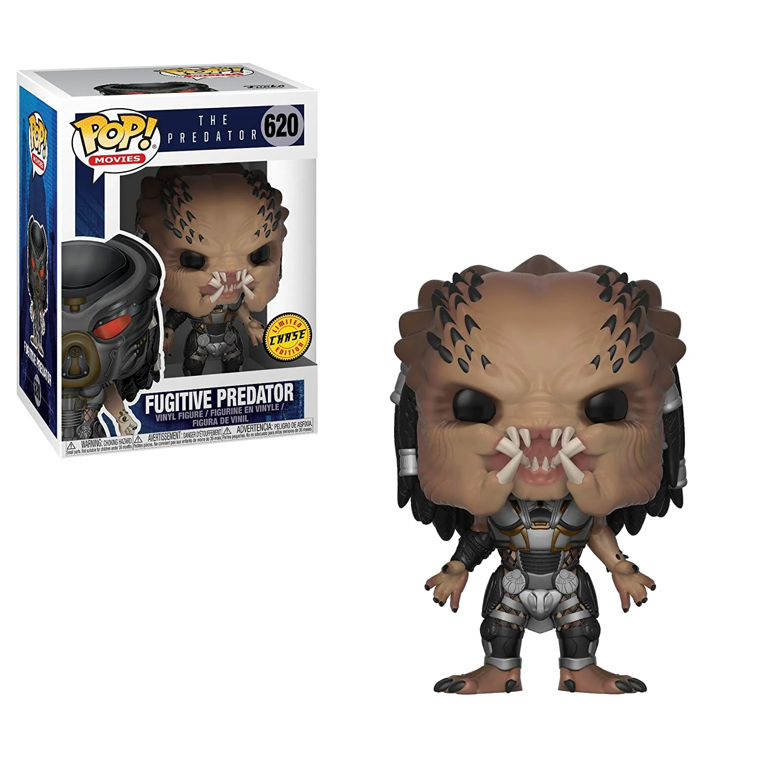 Funko Pop! Movies: The Predator – Fugitive Predator Unmasked Chase