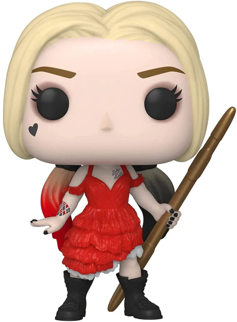 Funko Pop! Movies: The Suicide Squad - Harley (Damaged Dress) Vinyl Figure - Image 1