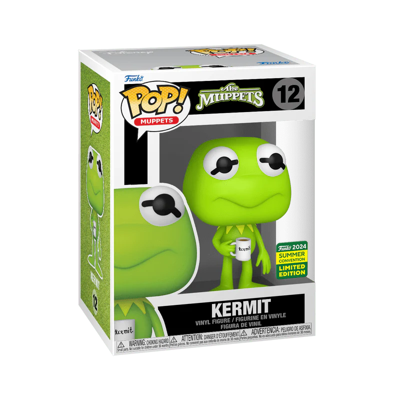 Funko Pop! Muppets: The Muppets - Kermit the Frog #12 2024 Summer Convention - Image 2