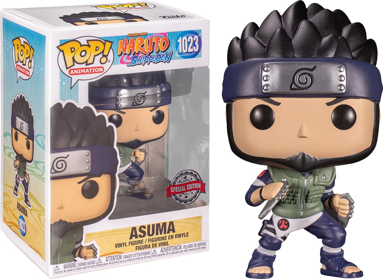 Funko Pop! Animation: Naruto Shippuden - Asuma Sarutobi #1024 Metallic Exclusive - Image 1