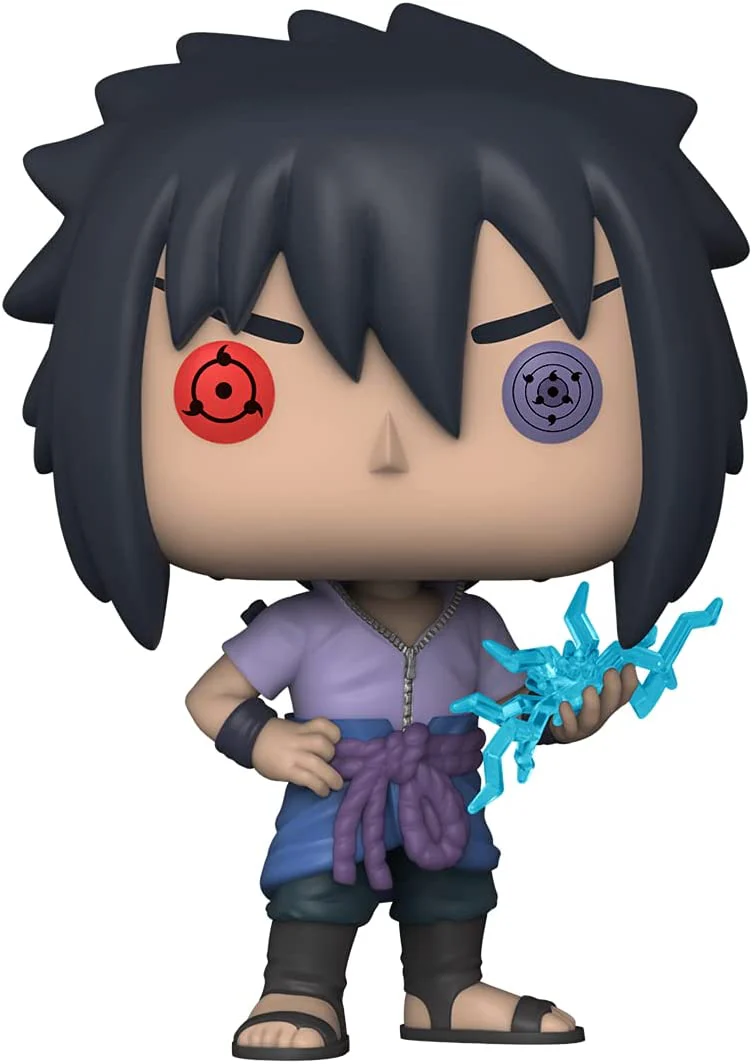 Funko Pop! Naruto Shippuden Sasuke Uchiha Rinnegan Chidori Chase Figure AAA Anime Exlcusive - Image 1