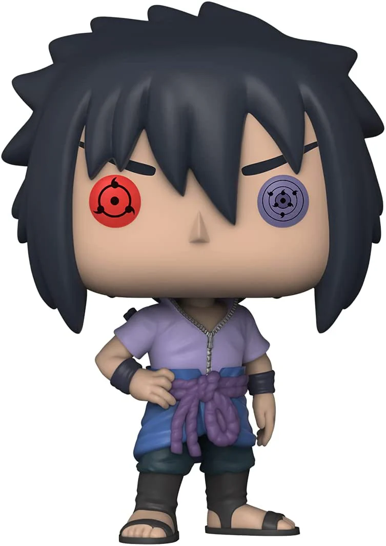 Funko Pop! Animation: Naruto Shippuden - Sasuke Uchiha Rinnegan #1023 AAA Anime Exclusive - Image 1