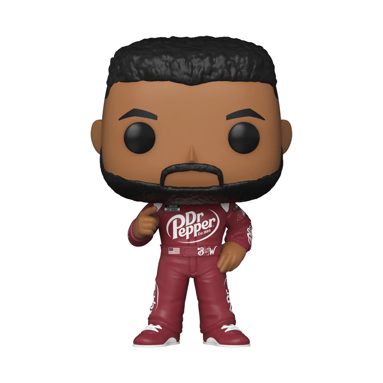 Funko Pop! NASCAR: Bubba Wallace Dr Pepper #17 - Image 1
