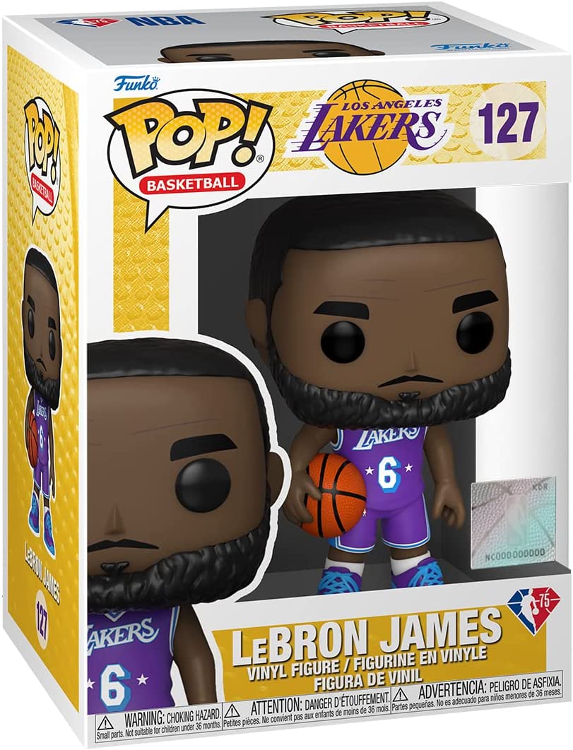 Funko Pop! NBA: Lakers - Lebron James Collectible Vinyl Figure - Image 2