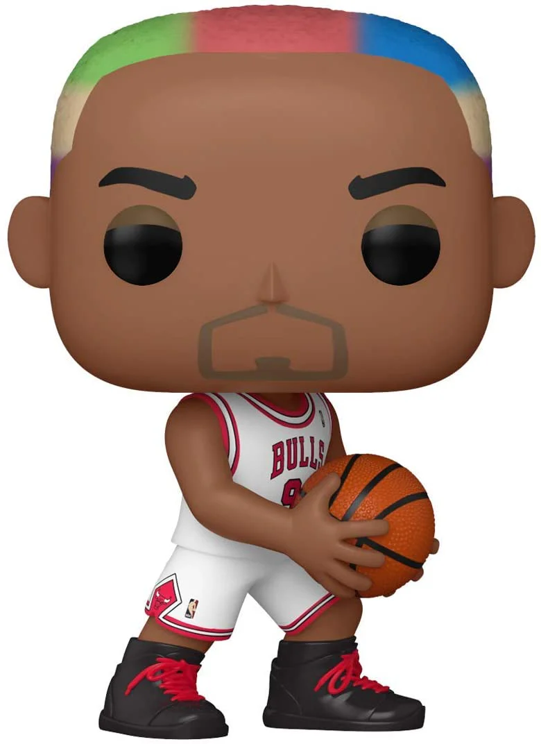 Funko Pop! NBA: Legends - Dennis Rodman (Bulls Home) Vinyl Figure - Image 1