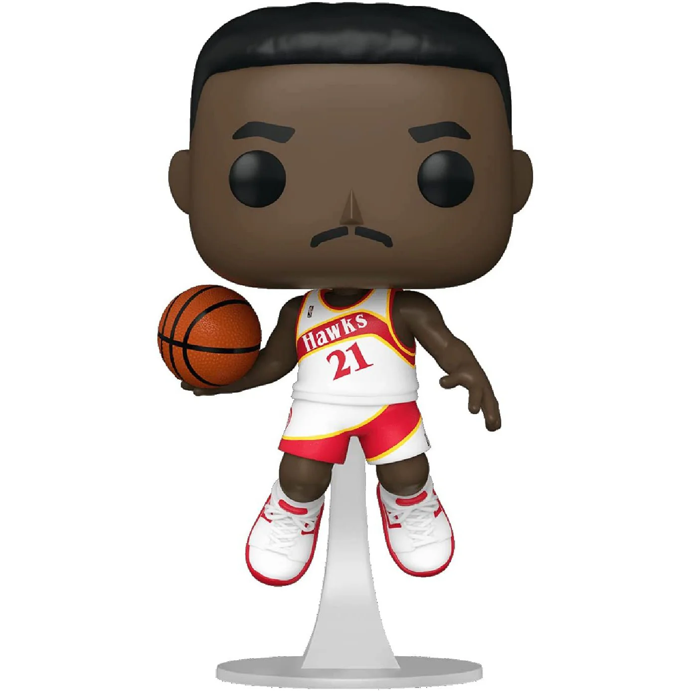 Funko Pop! NBA: Legends - Dominique Wilkins (Hawks Home) Vinyl Figure - Image 1