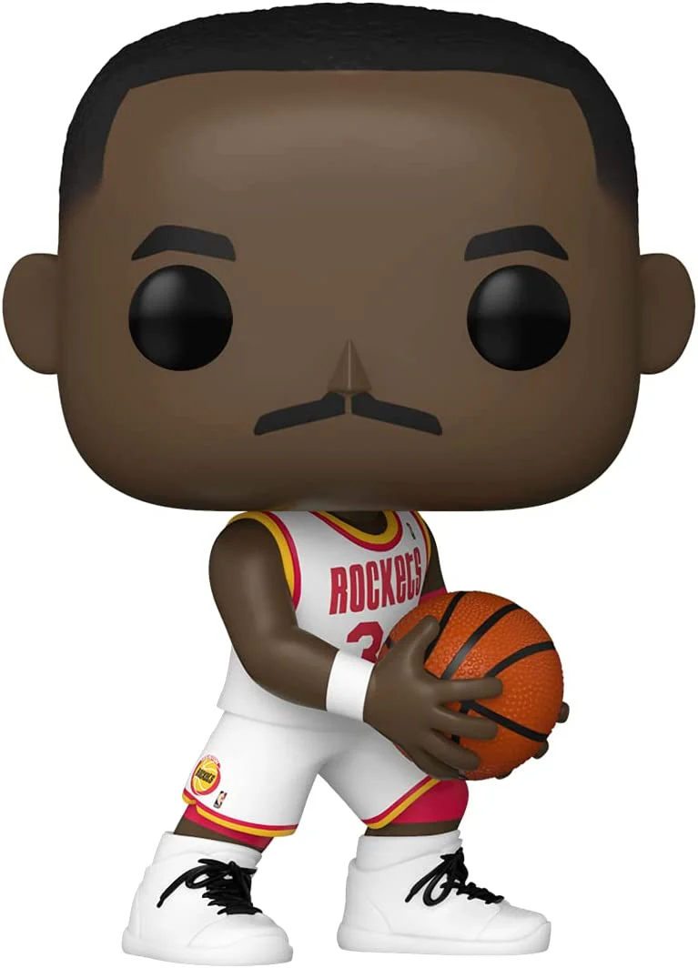 Funko Pop! NBA Legends: Houston Rockets - Hakeem Olajuwon #106 Home Jersey - Image 1