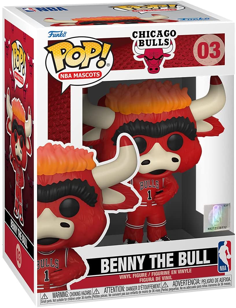 Funko Pop! NBA Mascots: Chicago – Benny The Bull