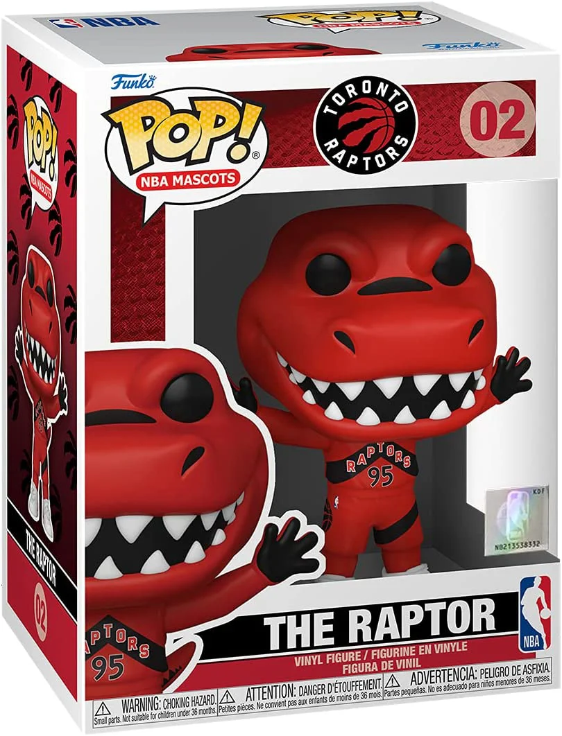 Funko Pop! NBA Mascots: Toronto - Raptor Vinyl Figure - Image 2