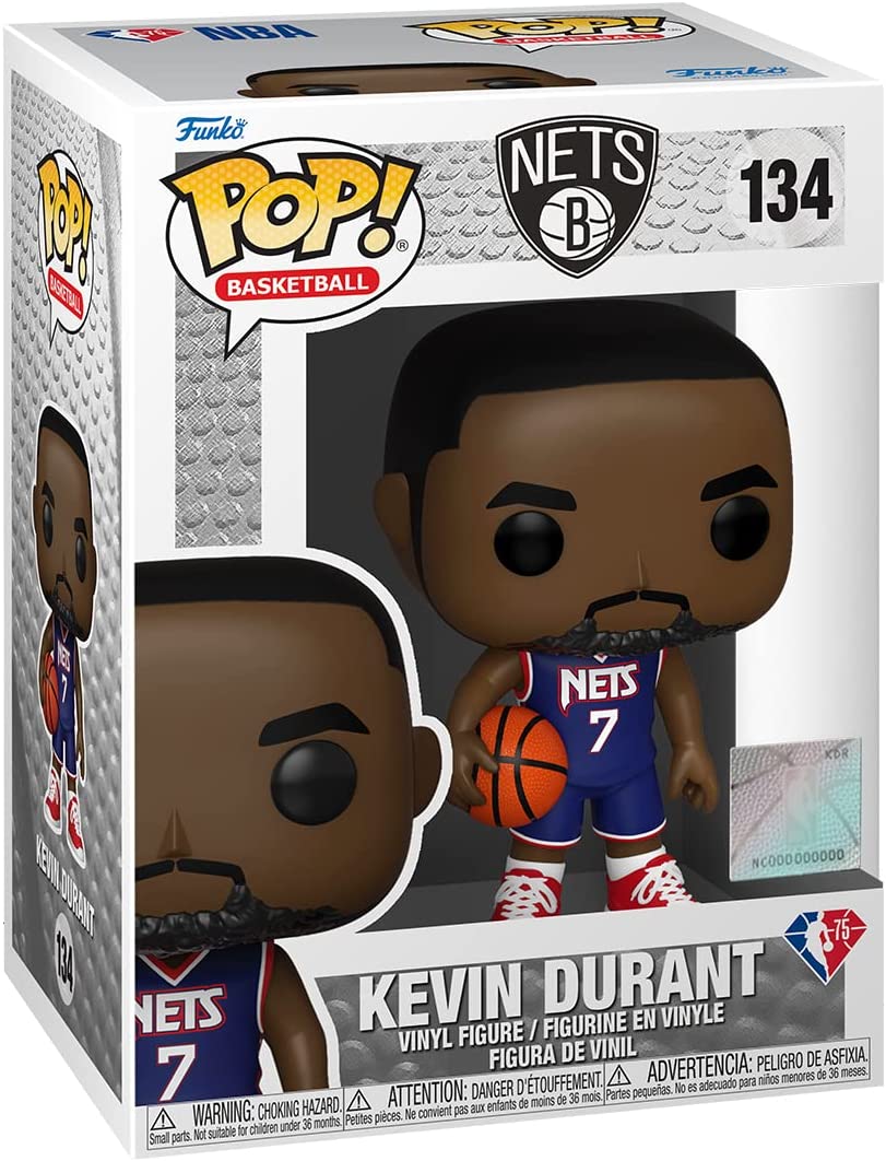 Funko Pop! NBA: Brooklyn Nets - Kevin Durant #134 City Edition - Image 2