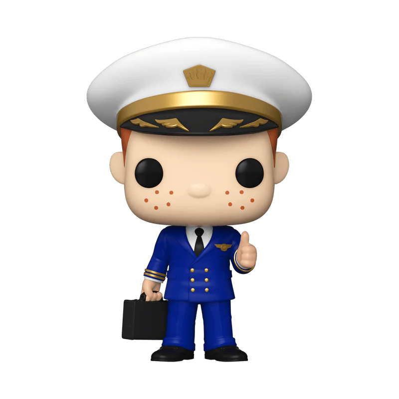 Funko Pop! Originals: Freddy in Pilot Uniform 2024 Limited Edition Entertainment Expo Shared Exclusive - Image 1