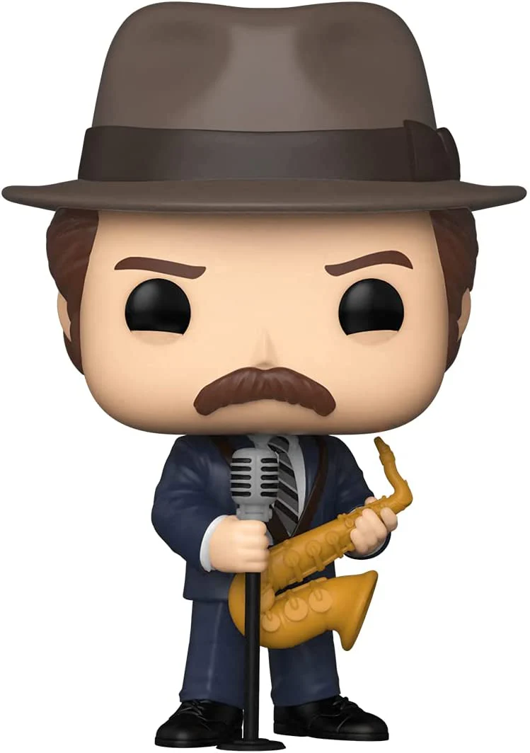Funko Pop! Parks and Recreation - Duke Silver Vinyl Figure - Image 1