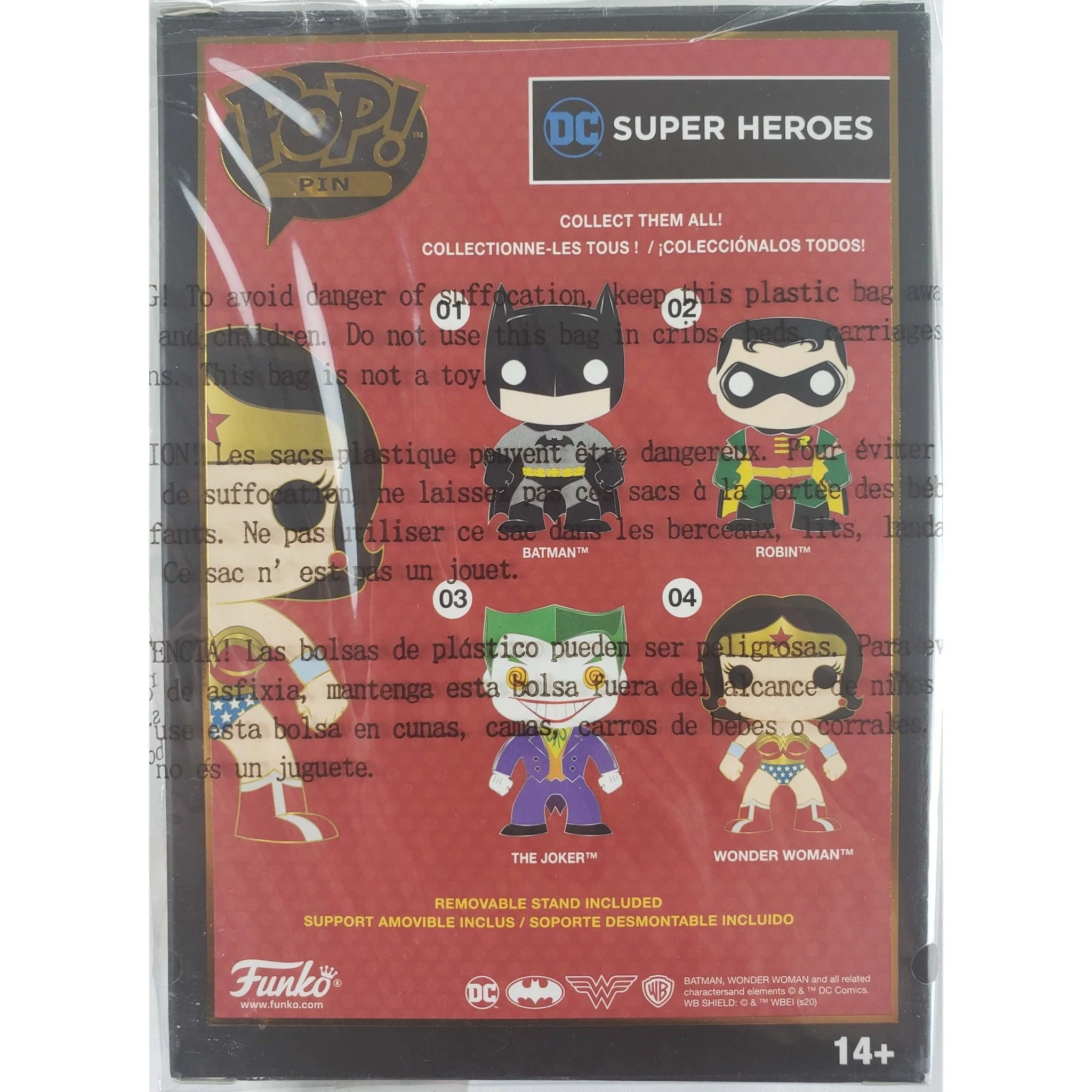 Funko Pop! Pin: DC Super Heroes - Wonder Woman #04 - Image 2