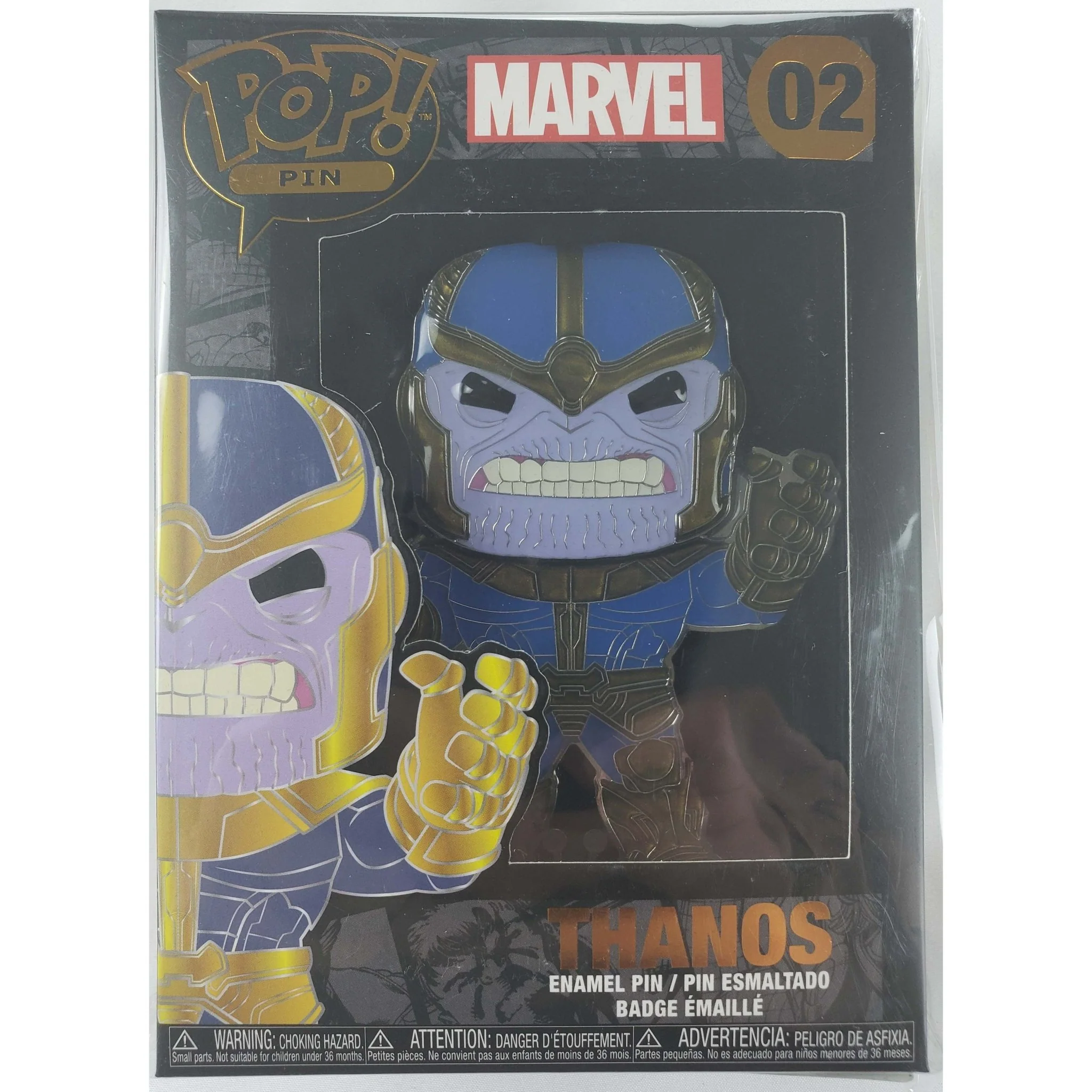 Funko Pop! Pin - Marvel Thanos #02 Enamel Pin - Image 1