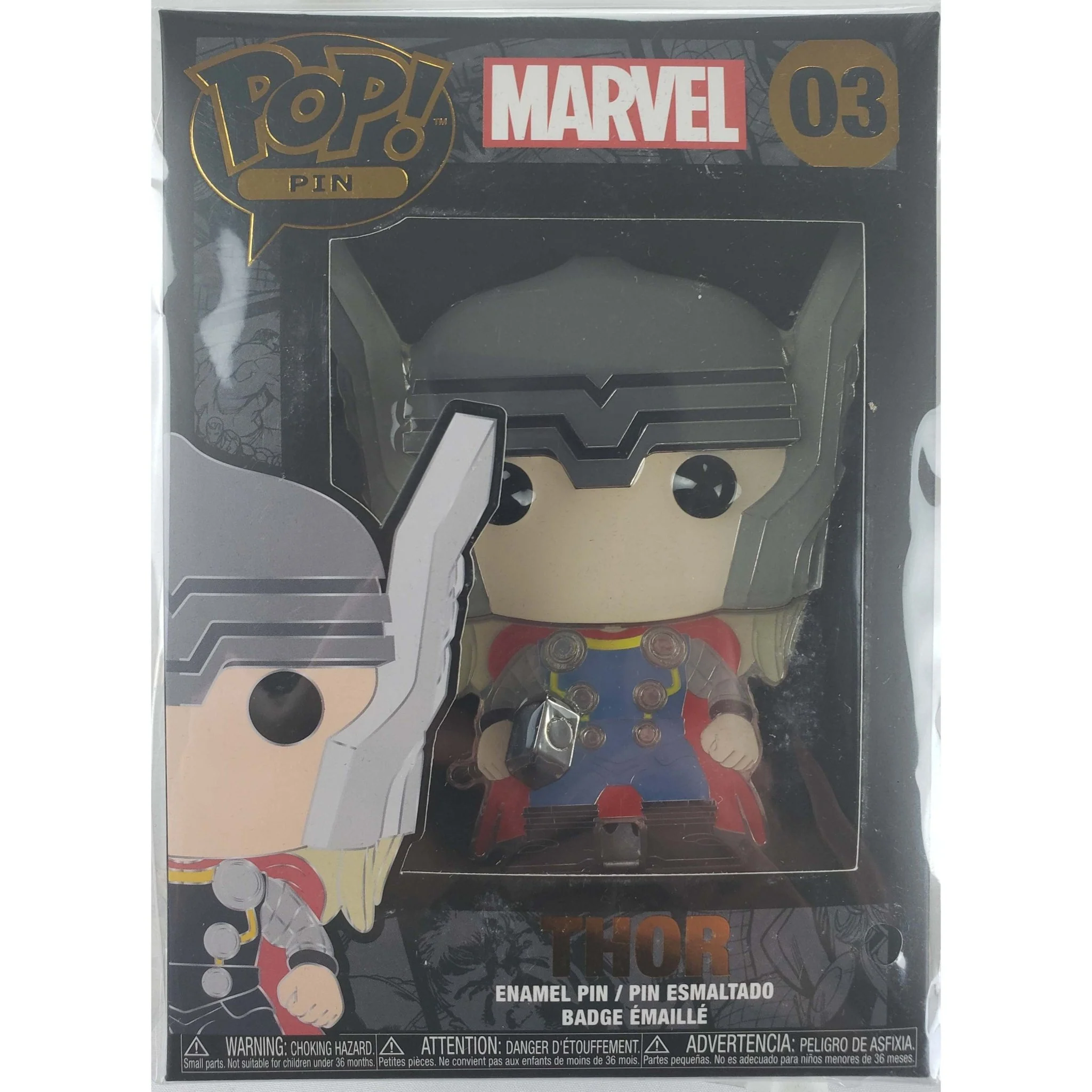 Funko Pop! Pin – Marvel Thor #03 Enamel Pin