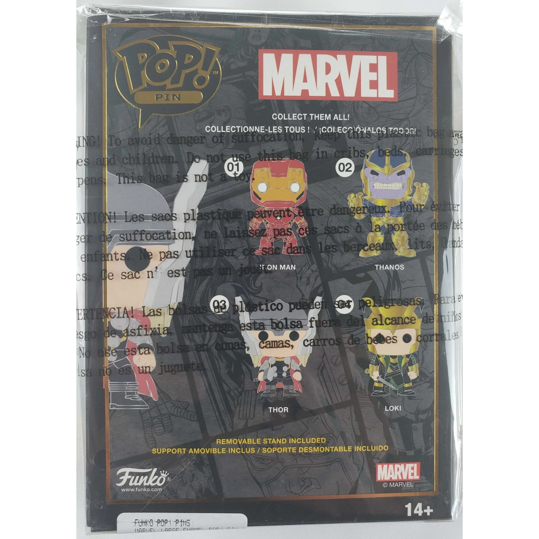Funko Pop! Pin - Marvel Thor #03 Enamel Pin - Image 2