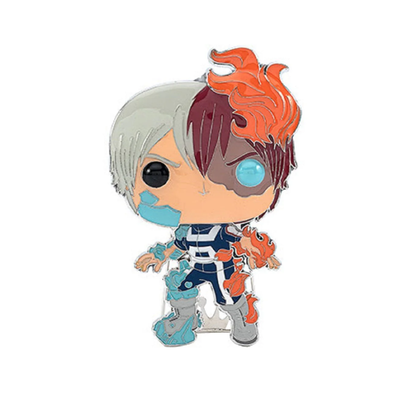 Funko Pop! Pin My Hero Academia Shoto Todoroki 4" Pin - Image 1