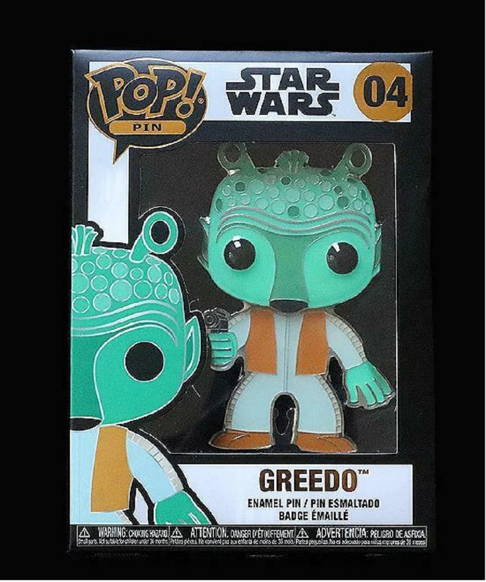 Funko Pop! Pin Star Wars Greedo 4" Pin - Image 1