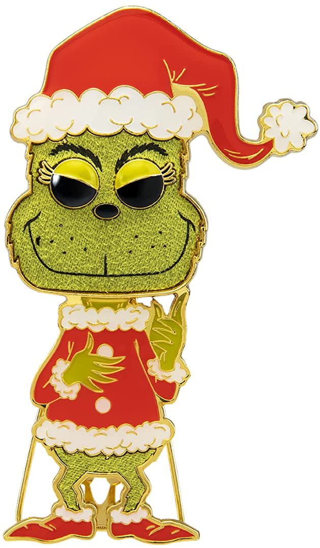 Funko Pop! Pins: Dr. Seuss - Grinch Enamel pin - Image 1