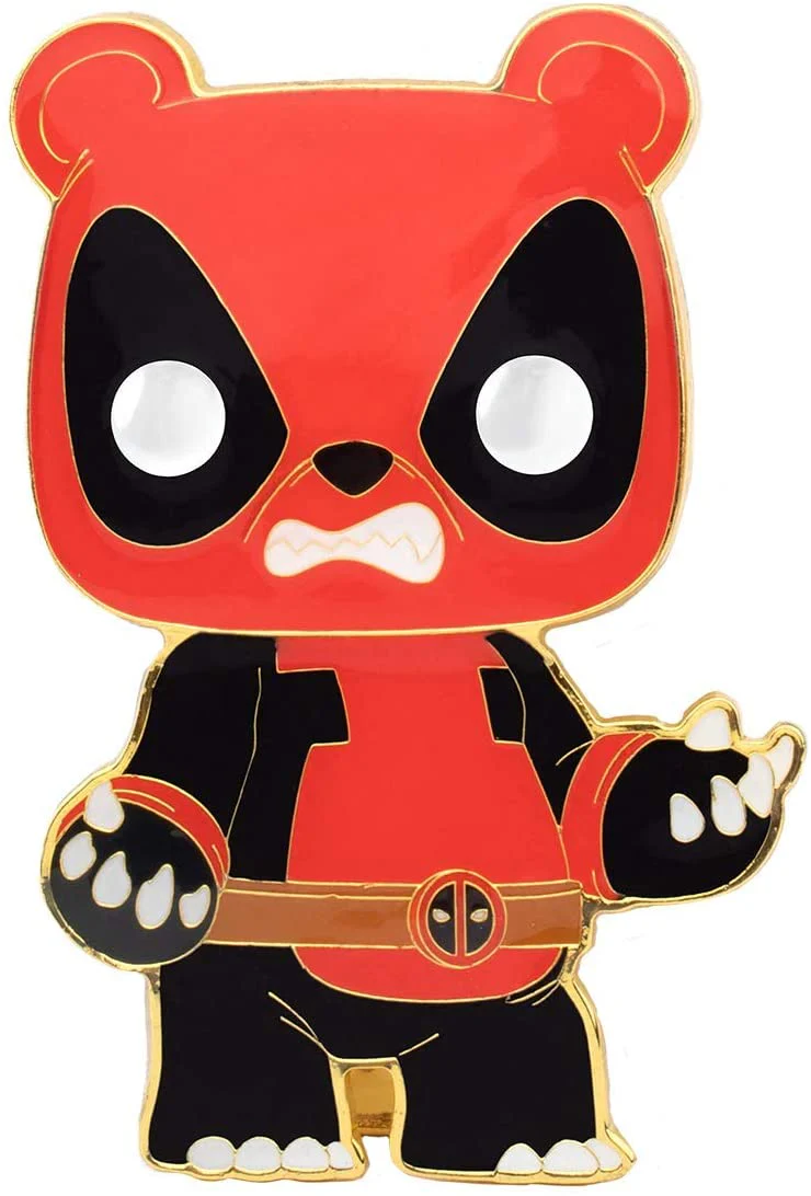 Funko Pop! Pins Marvel Panda Deadpool Pin - Image 1