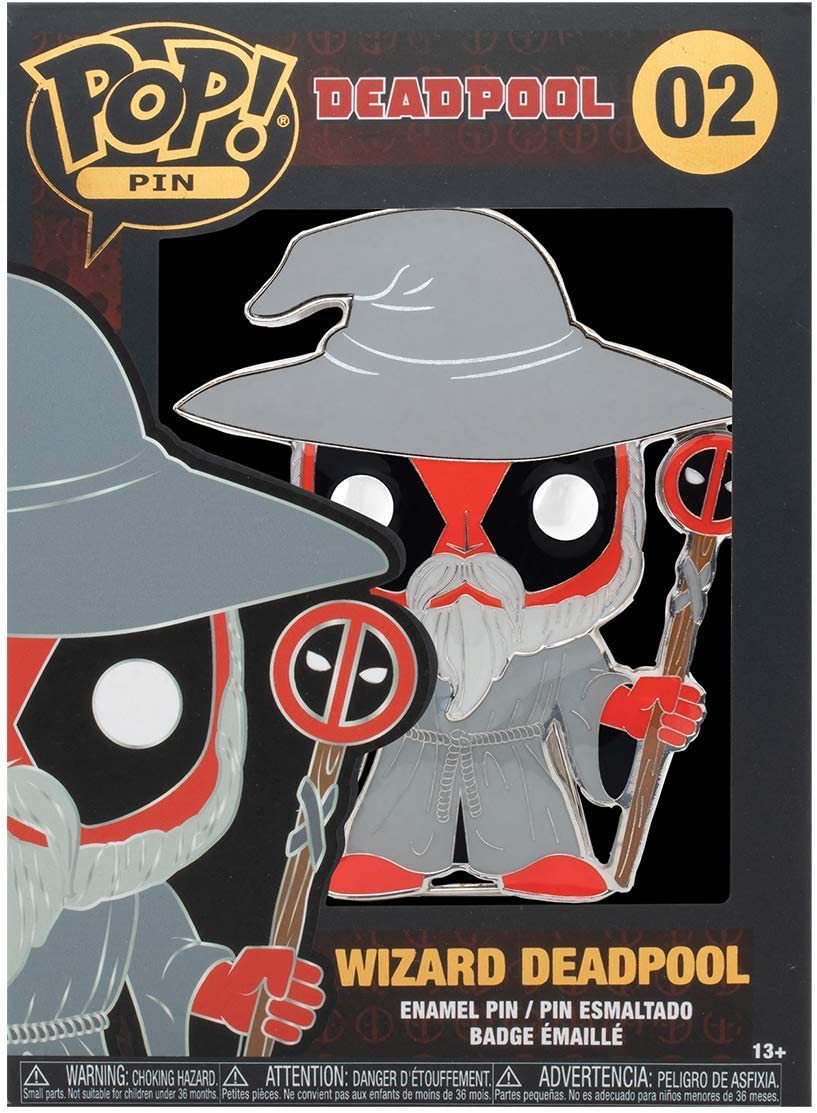 Funko Pop! Pin: Marvel: Deadpool - Wizard Deadpool #02 - Image 2
